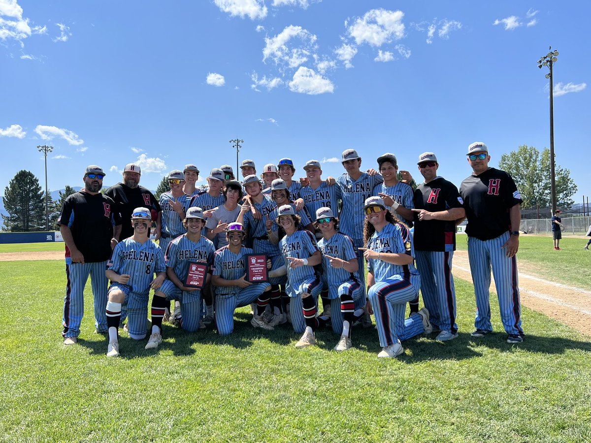 Your 2023 Montana American Legion Class AA champs, the Helena Senators #mtscores