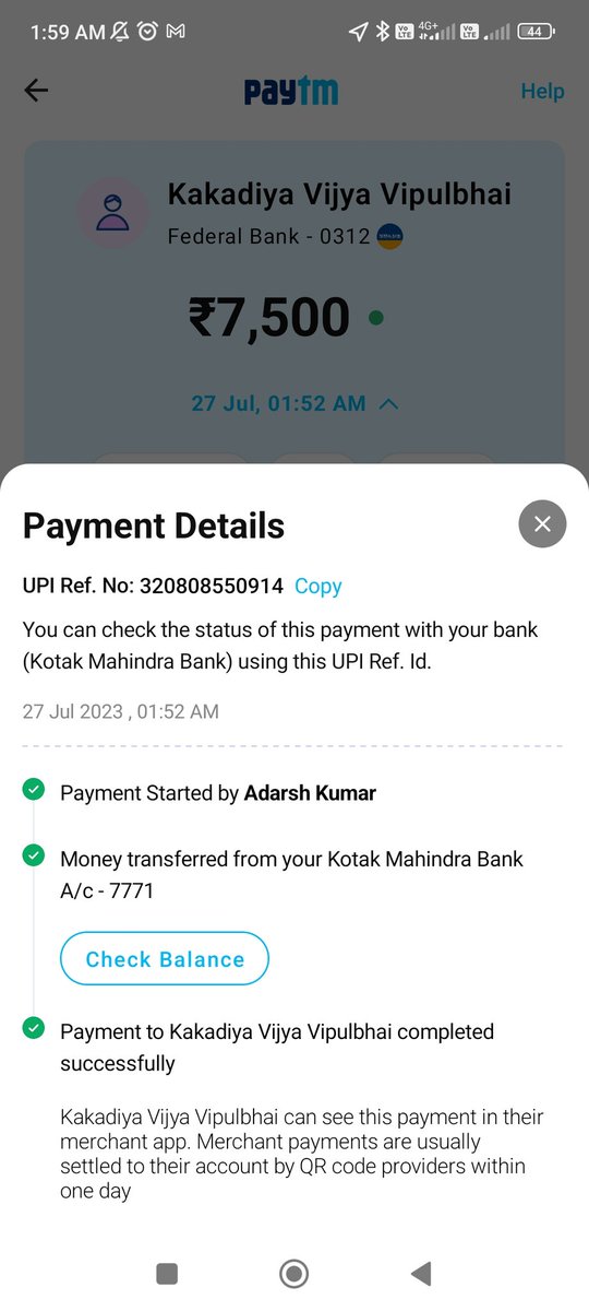 Adarsh_ideal_ai's tweet photo. @mostbet_india Deposit amount not credit in mosteb account Game id is 89076515
Amount:- 7500 https://t.co/FOAmXcGkkz