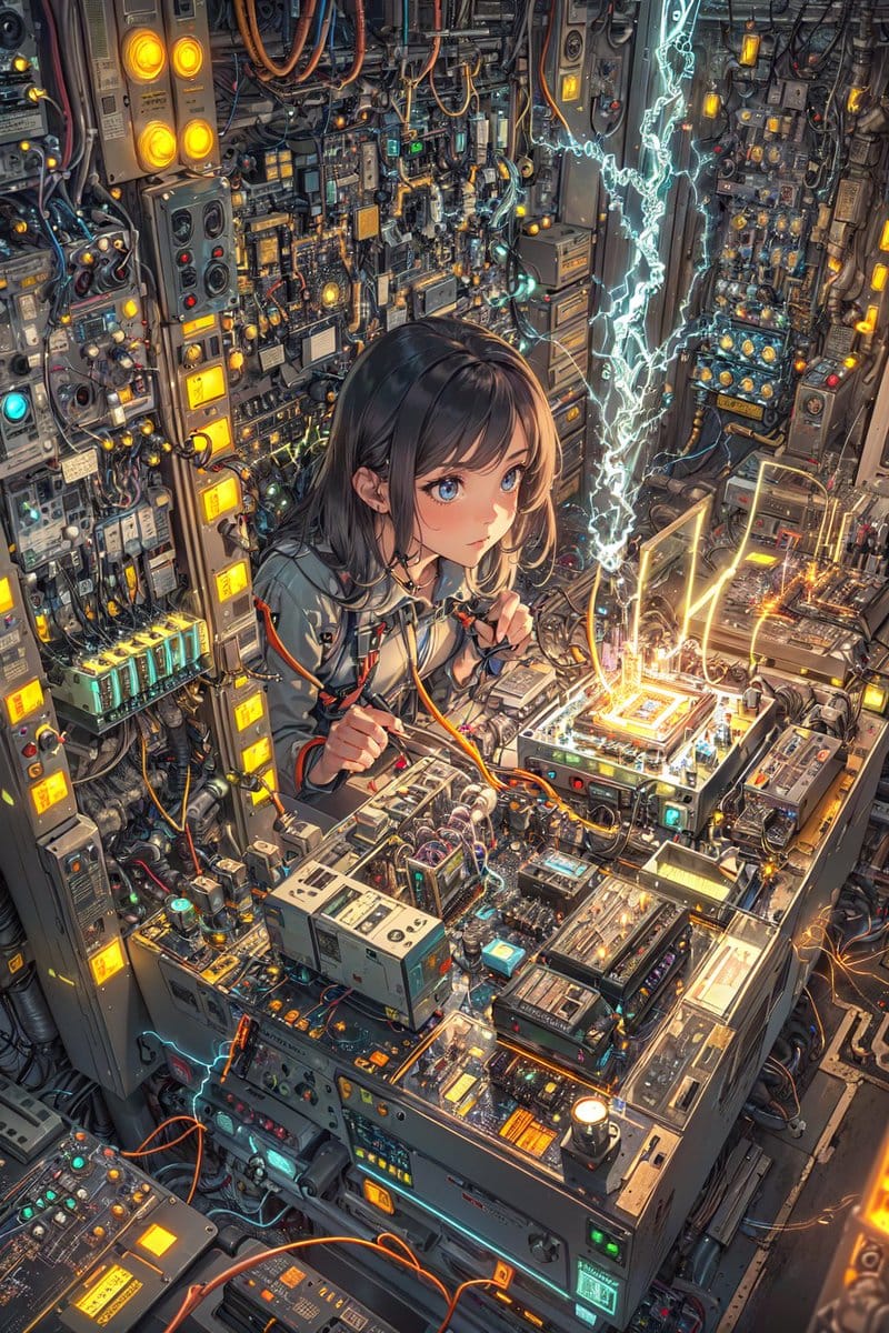 Behind the scenes at Waifumon labs Waifumon Gen-2 launch now forecast only 2 weeks away! We have been generating them by hand one by one. All 10,000 have been generated one by one. Everyone said they had an "algorithm" that could do it faster but have failed. All is good we 7,000