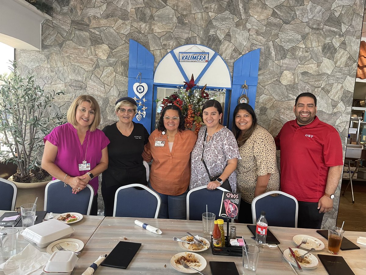 Mrs_Monjaras's tweet photo. Had so much fun at lunch today! If you are in the Eldridge/529 area visit Athena’s! Great place, excellent service! Learned a lot from this training!! 😉 https://t.co/RbDbjNYACG