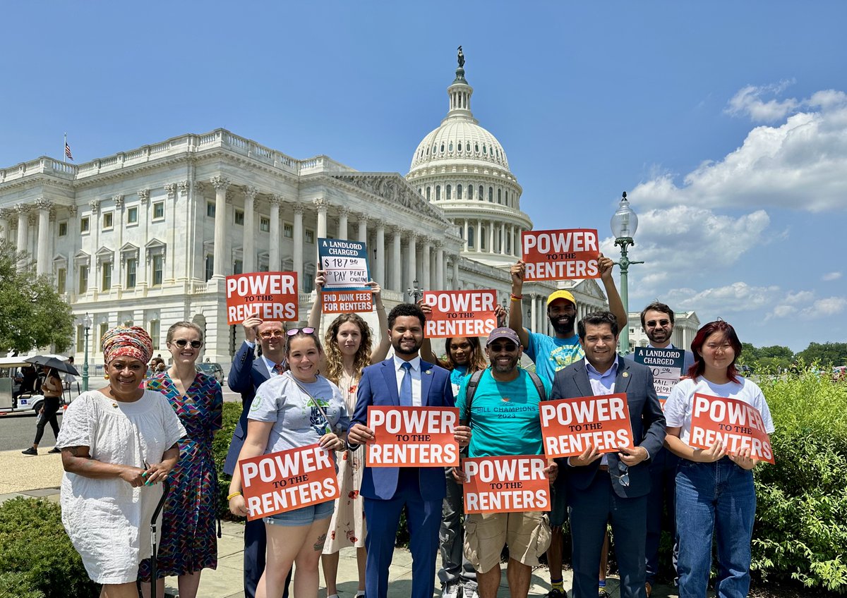 RepMaxwellFrost's tweet photo. $100 - Rental Apply Fee
$120 - Pest Control Fee
$50 - Contact Landlord Fee
$20 - Rent Portal Fee
$50 - Utility Fee
$50 - Mystery Fee b/c your landlord said so 🙄
 
ENOUGH of the junk fees for renters. Today I introed a bill to fight against these egregious landlord practices🧵 https://t.co/ooXhZB0gzS