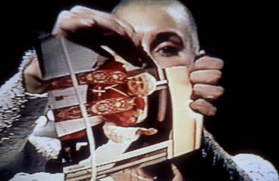 Sinead O’Connor is dead at 56. In October 1992, she infamously tore up a photo of Pope John Paul II and said “fight the real enemy” while performing on Saturday Night Live in protest of child sexual abuse in the Catholic Church.  In 2010 she wrote this open letter to Pope…