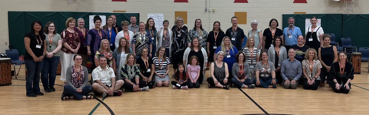Tracy Conway (Riverside) and Sue Casto (Bailey) co-hosted the "World Music Drumming Professional Dev Workshop" @ Riverside Elementary School July 17-21.
Nearly half of our elementary music team spent the week learning about curriculum led by world class WMD staff members. 🥁 🎶