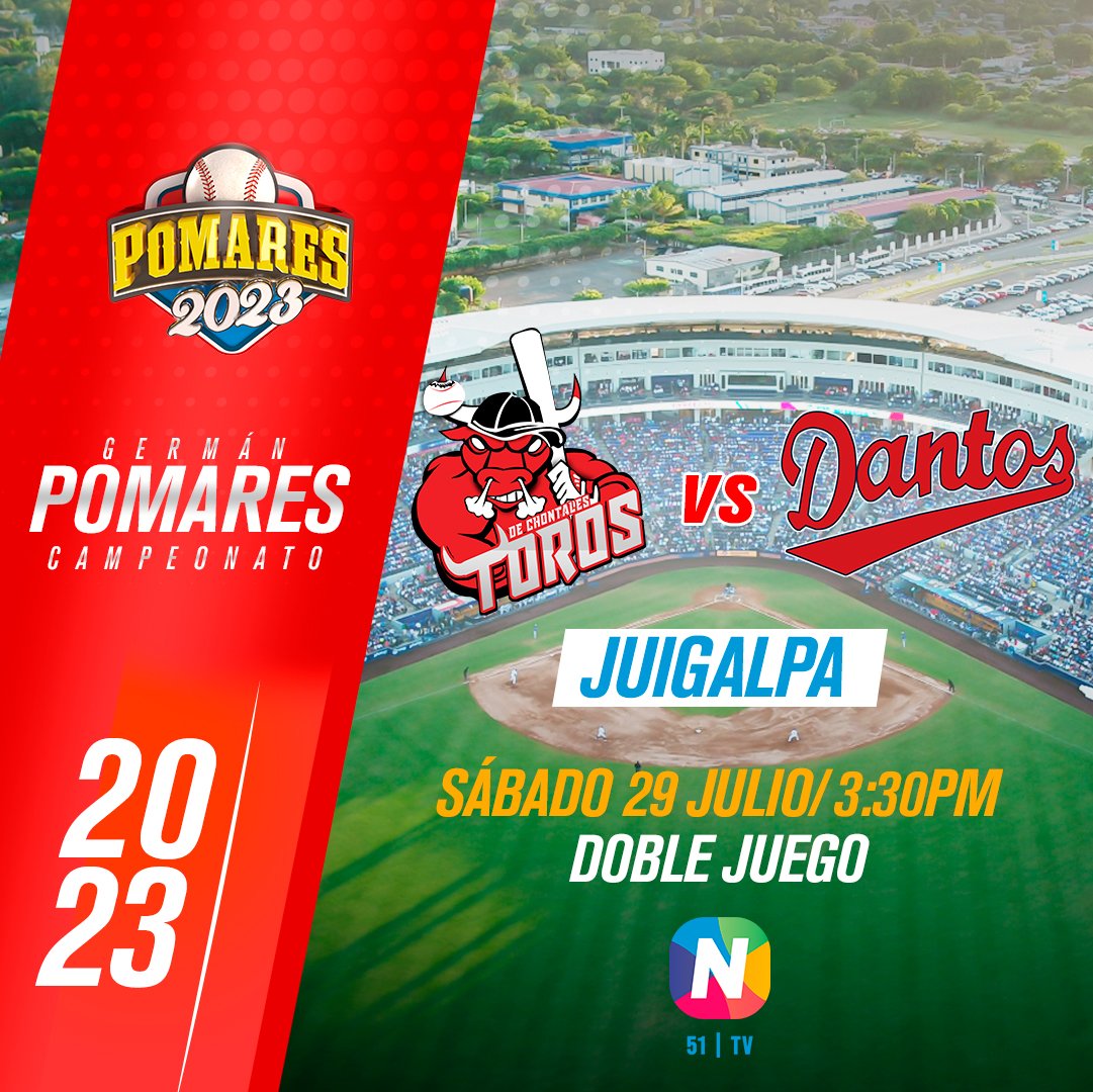 tvnicarao's tweet photo. #PomaresEnEl51 📺⚾️
Vive la pasión del Béisbol a través de la Transmisión especial de Nicarao TV - Canal 51 📡
¡No te la pierdas! ✨️
⏰️ 3:30 PM
📅 Sábado 29 de julio.
#NicaraoTV #canal51 #pomares2023 #dantos #juigalpa #chontales https://t.co/oHkfKYF1EZ