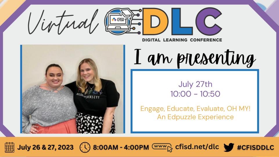 Can’t wait to get started tomorrow morning!! @MannyDiscoTech had great Edpuzzle sessions today, so come join us to checkout how to implement it in your own classroom ! #CFISDDLC #CFISDspirit @CyFairEdTech @msayersclass