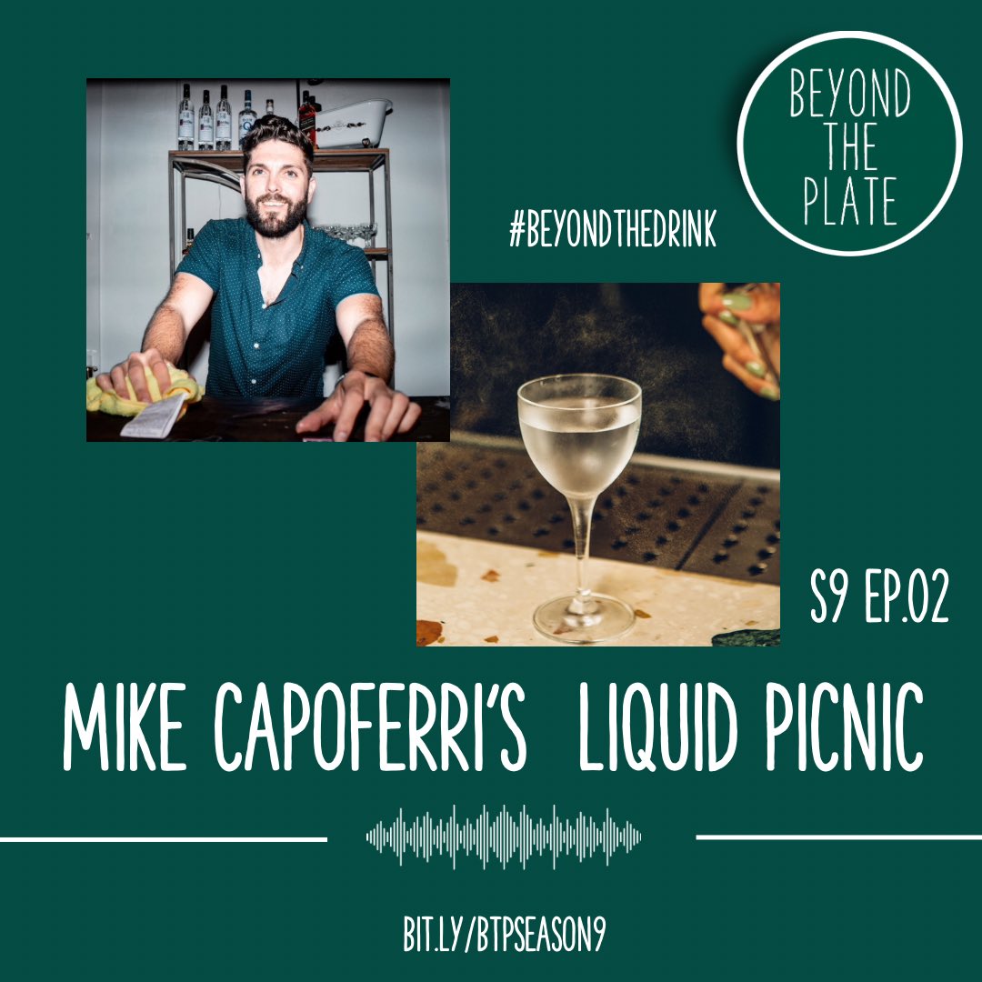 NEW! #BeyondTheDrink bit.ly/BTPSEASON9 <a href="/mikecapoferri/">Michael Capoferri</a> owns an LA cocktail bar focused on excellence, consistency &amp; sustainability. <a href="/onkappysplate/">Andrew "Kappy" Kaplan</a> chats with Mike + walks through his cocktail that reads like a salad &amp; drinks like a martini. Thanks to our partner <a href="/FordsGin/">Fords Gin</a>.