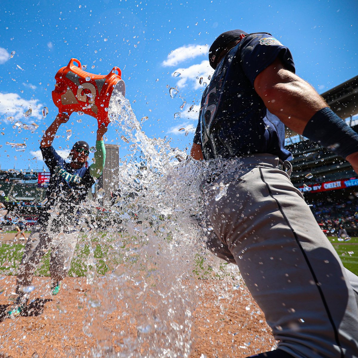 ⚾️ Seattle Mariners — Exhibit No. 4

This Is A Much Better Use Of A Water Cooler ...

#Kelenic l #SEAvsMIN