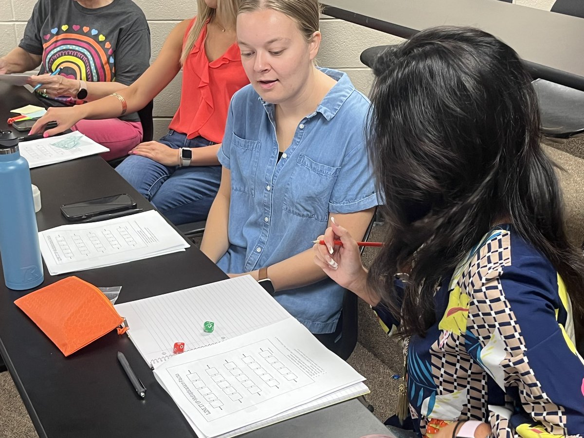 LPElemMathCoach's tweet photo. Lots of learning going on today for LP Math Teachers! Can’t wait to see them inaction in their classrooms this year! #chooselp #mathcoachcorner #LPESMATH @JobeMathLP @mooremathlp https://t.co/ZaPlI55jkP