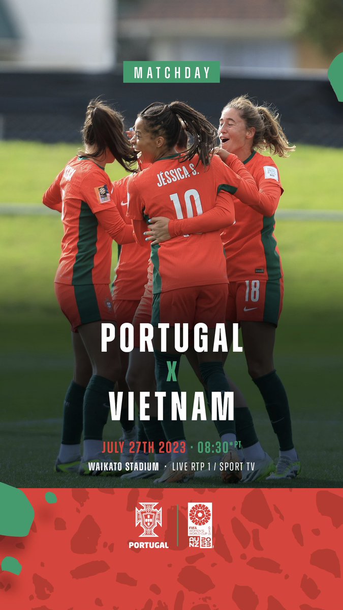 selecaoportugal's tweet photo. Amanhã entramos em campo para o 2.º duelo do #FIFAWWC! ⛵ Contamos com o teu apoio? 🇵🇹🫡

#Navegadoras https://t.co/O631oPRSeh
