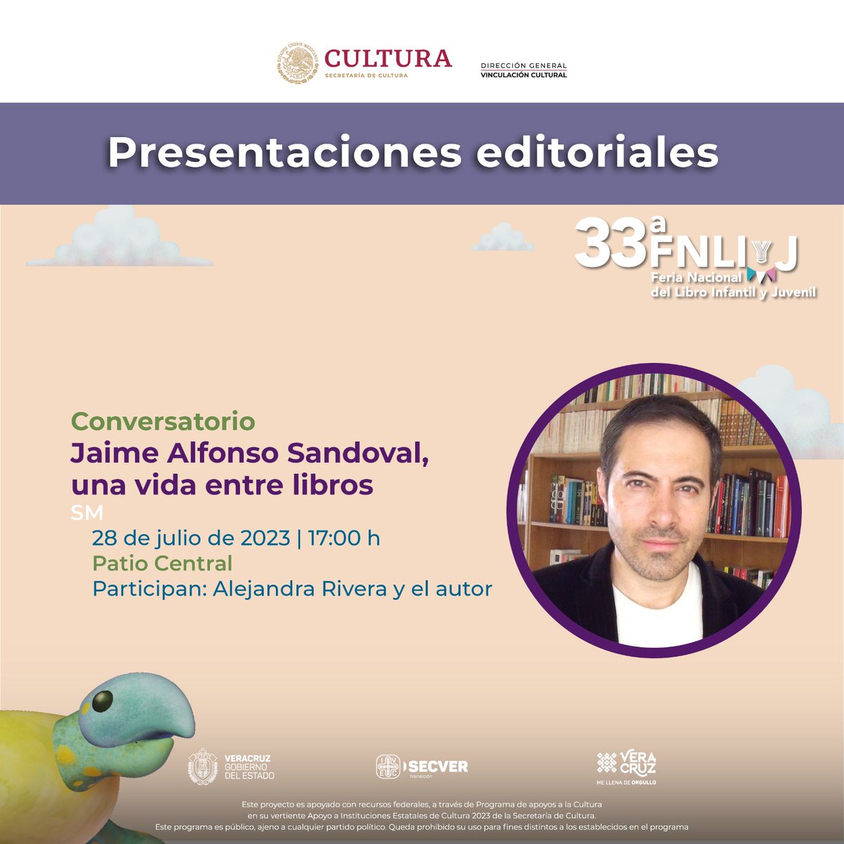 jaimealfonsos's tweet photo. Nos vemos en Xalapa, en el marco de la @IVECFerias el viernes 28 de julio, 5pm, para hablar de tooodos mis libros (o los que quieran) 😊. Me acompaña Alejandra Rivera. Al término firmas. Entrada libre. https://t.co/3FR8RsEhQV