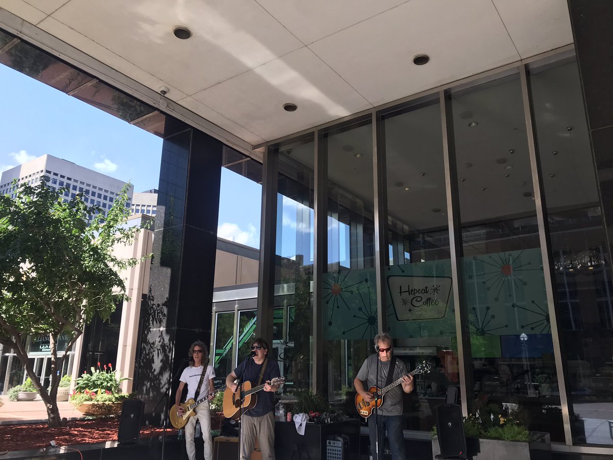 The weather and the music is hot <a href="/Osborn370/">Osborn370</a>! Enjoying the tunes of <a href="/DanIsraelMusic/">Dan Israel</a> at 370 Sets this afternoon. ☀️😎🎶🎸 <a href="/StPLdowntown/">Saint Paul Downtown Alliance - #LetsGrowStPL 🏙</a>