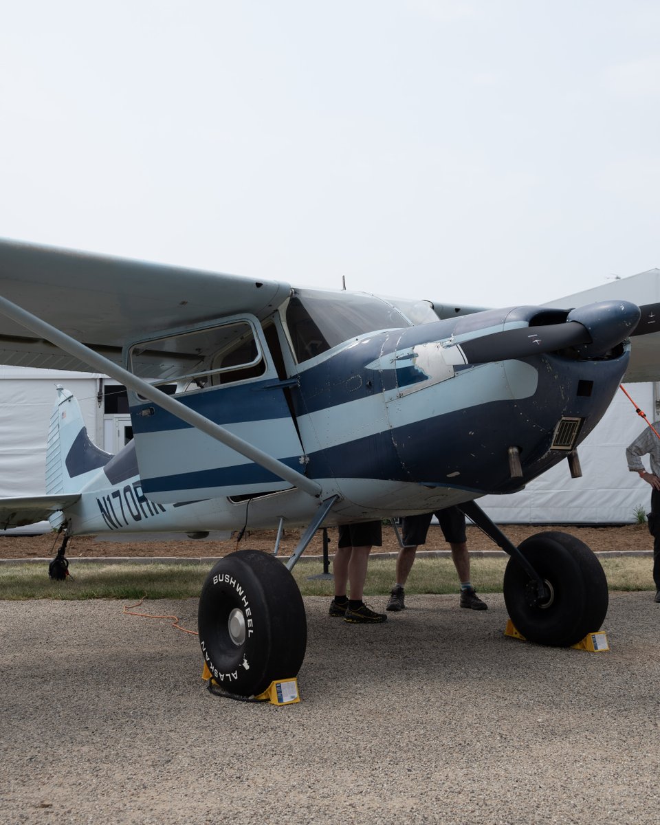 GarminAviation's tweet photo. We're celebrating the 75th anniversary of the iconic Cessna 170 with @Cessnateur's Garmin-equipped aircraft at our Oshkosh exhibit.

Tap the 💙 for this plane and panel ⤵️

#OSH23 #GarminAmbassador https://t.co/GxeazP1O51