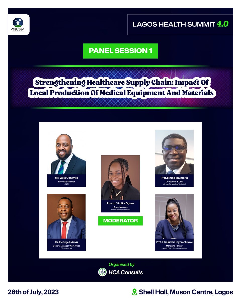 NHIF_HCA's tweet photo. The first session of the panel session discussion was on “Strengthening Healthcare Supply Chain: Impact Of Local Production Of Medical Equipment And Materials”. https://t.co/1RzaIL4DZH