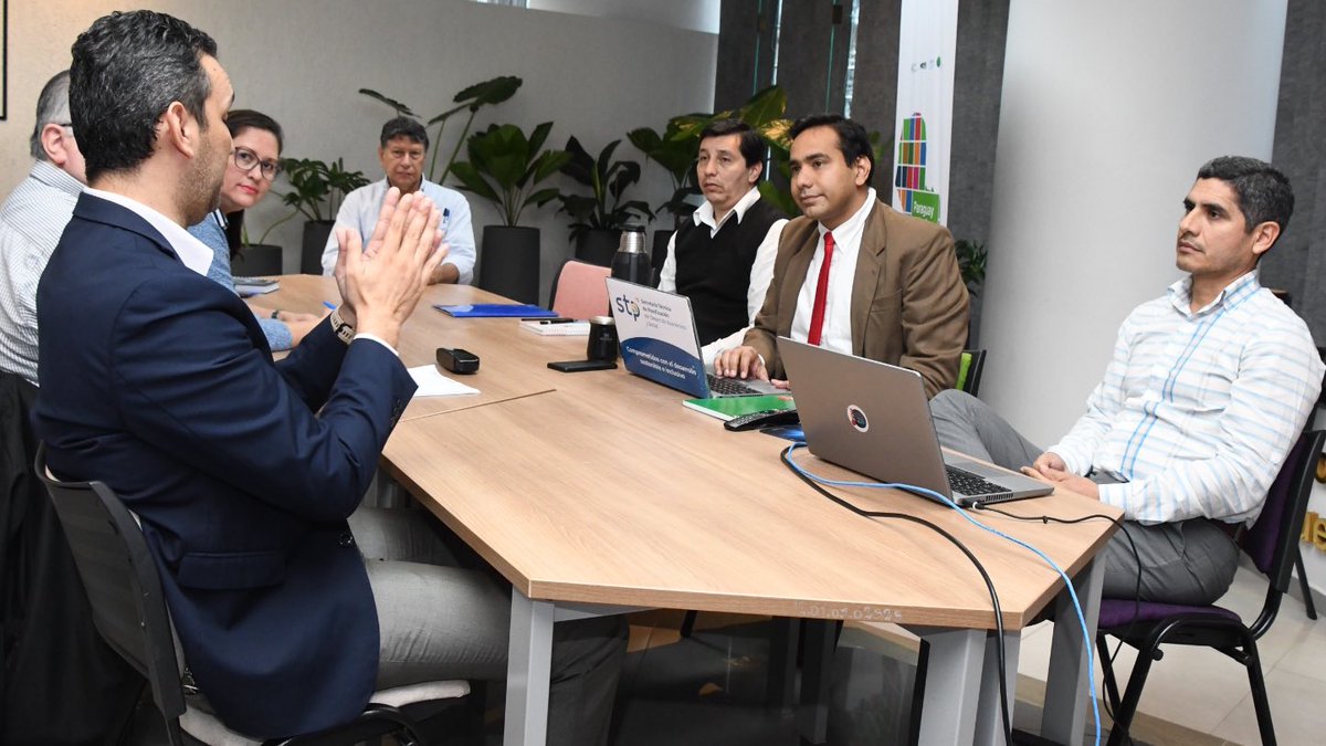 VEP_Paraguay's tweet photo. ✅ La STP brindó asistencia técnica al @ErssanPy, en el marco del proceso de la elaboración del Plan Estratégico Institucional establecidas en la nueva Guía de elaboración del #PEI https://t.co/Z1vzXZwLVn