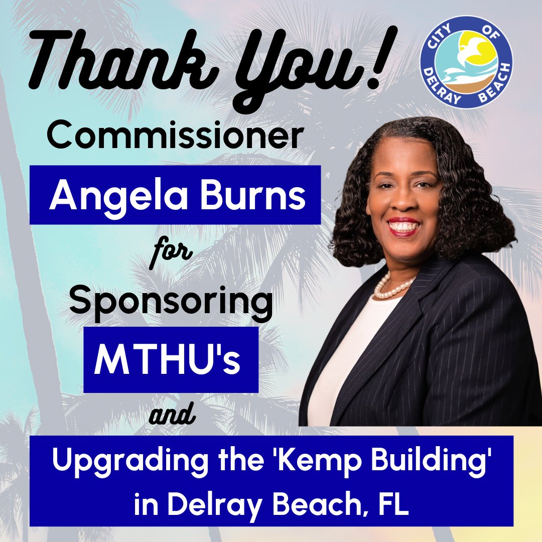 NeighborleeLiv's tweet photo. Thank you Commissioner Angela Burns for sponsoring our proposal to add more Multi-Tennant Housing Units (MTHUs) and upgrading the ‘Kemp Building’ in @TheSetDelray in the @cityofdelraybeach! https://t.co/kMxonz71Do