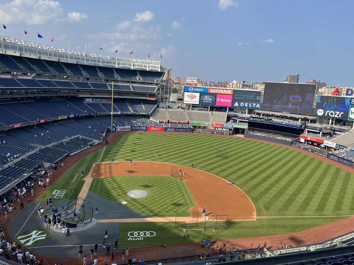 RyanMcIntyre19's tweet image. Subway Series 2023