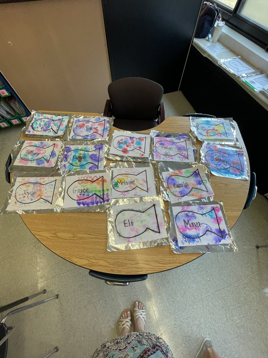 Amanda Rabie (@mrs_rabie) on Twitter photo After reading “The Rainbow Fish,”we made our own fish using paper, aluminum foil, markers and a spray water bottle 🐟 <a href="/TheHopkids/">Jennifer Hopkins</a> <a href="/WWP_Dalers/">WWP_Dalers</a> After reading “The Rainbow Fish,”we made our own fish using paper, aluminum foil, markers and a spray water bottle 🐟 <a href="/TheHopkids/">Jennifer Hopkins</a> <a href="/WWP_Dalers/">WWP_Dalers</a>