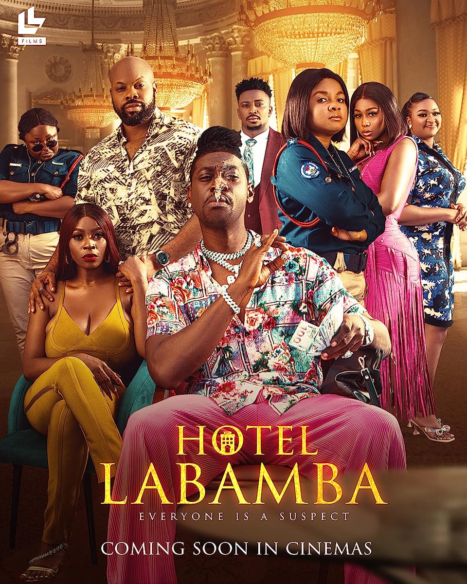 WKM_Up's tweet photo. Now showing in cinemas

#HotelLabamba, a murder mystery directed by Biodun Stephen, follows the mysterious murder of a popular social media influencer in the titular hotel and investigative attempts to solve the case.

What else is new: https://t.co/sAYwEWp2jg https://t.co/snPsF7REDd