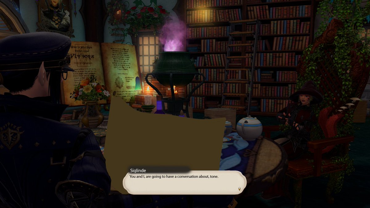 BreadAndBuppy's tweet photo. In which Nyx (Voidsent) Tries her best to drum up support for her kin, And Siglinde realizes she might need a couple more integration lessons. https://t.co/XZdveyqIMp