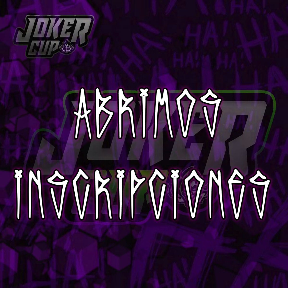 #CR #CLASHROYALE ABRIMOS INSCRIPCIONES PARA LA SEGUNDA EDICIÓN DE JOKER🃏CUP REQUISITOS ✅ @joker_cup @Vinny_arty @DOMeSportsBR @JOKER_CR_ @JonathanAlexisU @DemonKingsGG1 DAR 🔄 Y ♥️ MENCIONAR 5 EQUIPOS Y OBTENER 5 🔄 EQUIPOS 0/32 PREMIOS : 15 USD