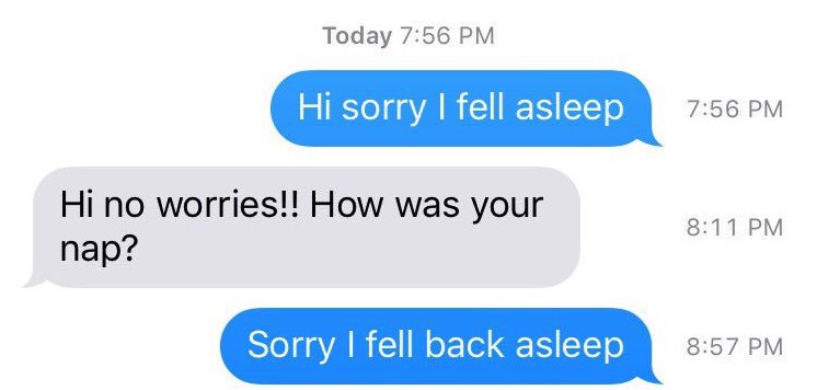 SerialPisces's tweet photo. what it’s like to text a pisces https://t.co/AvML0vjSuE