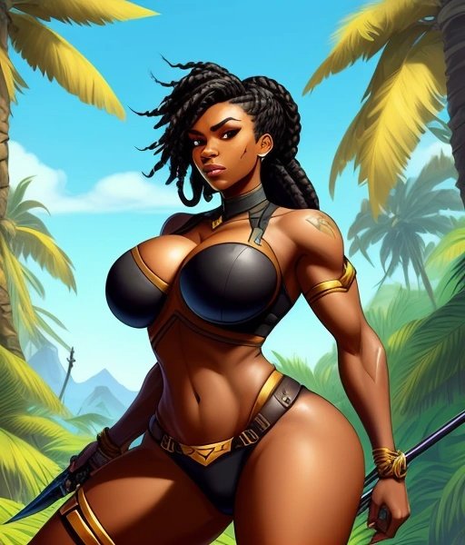 AiBeautie's tweet photo. African warrior #AIグラビア #AIイラスト #AIgirl #AI美女 #AIArtwork https://t.co/vmPesHx4Zc