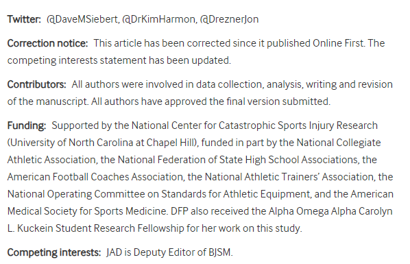 Jikkyleaks's tweet photo. Thanks Ian you're the best!
Yet again you've shown us where to look to get our answers. 

A total of 11 players out of school (i.e. those who have passed their teens and undergone cardiology evaluation) died in 4 years of a formal observation study funded by UNC... 
So...

Where is the follow up study performed in 2020-2023 which should have been present for the pharmacovigilance we were promised by the @US_FDA?

Have you got that data?
If not, I guess we would have to rely on the report from https://t.co/bxZffjs7ae (link below) who appear to have done this work and shown a massive increase from 11. In fact there were 21 deaths in just two months in the USA in that list. 

Of course I expect you to deride that reference - but if you do, produce the data. 
If you don't have the data, you don't have a stake in the ground here. 
You lose. 

Have a great day!