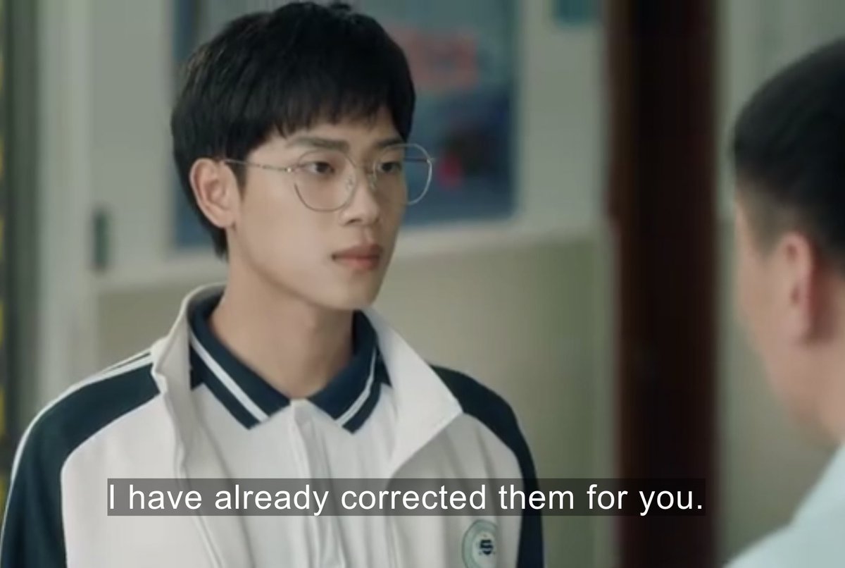 thatgirllainie's tweet photo. #StayWithMeEp2 - LOL 😂
The teacher said : yh this ain’t right. He corrected it for him and everything.
#StayWithMe https://t.co/71w7ggfd5s