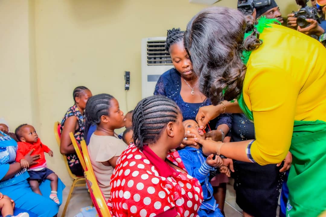 Today, I flagged off the 2023 Maternal Newborn and Child Health Week in Ekiti State. The primary objective of this initiative is to provide highly effective basic health interventions aimed at reducing infant mortality.
