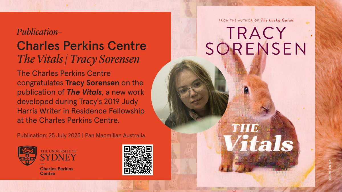CPC_usyd's tweet photo. Congrats to Tracy Sorensen @Squawkingalah our 2019 Judy Harris Writer in Residence on publication of 'The Vitals' @MacmillanAus

'The Vitals quivers with life. It is thrillingly visceral and deeply moving – literally' Prof Steve Simpson @eatlikeanimals

📚 https://t.co/GKs7RhWLp4 https://t.co/wZ6ui6fs4j