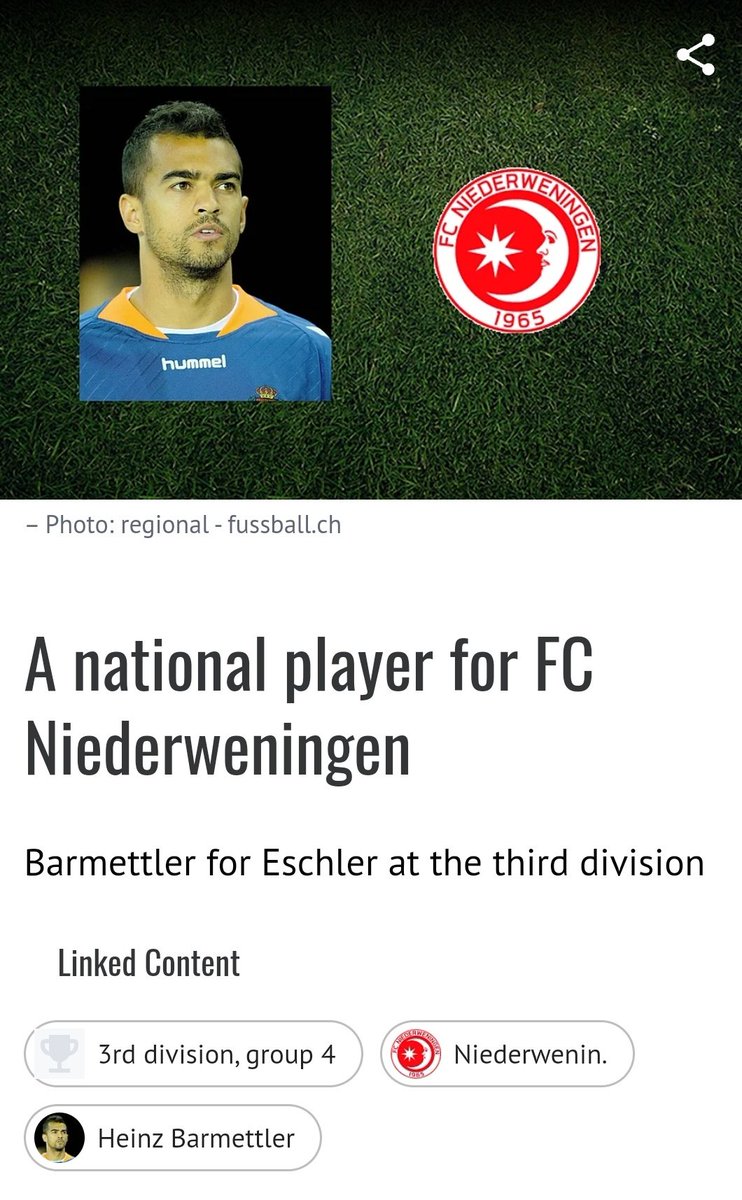 El ex capitán de la selección nacional  dirigirá al FC Niederweningen de la 3era división del fútbol 🇨🇭 según el diario @FuPaNet que publicó la noticia en su portal.  #LegionariosRD #DocePasion ¿Qué les parece esta noticia? En lo personal me gusta 🇩🇴🔥 regreso el capi! 🫡