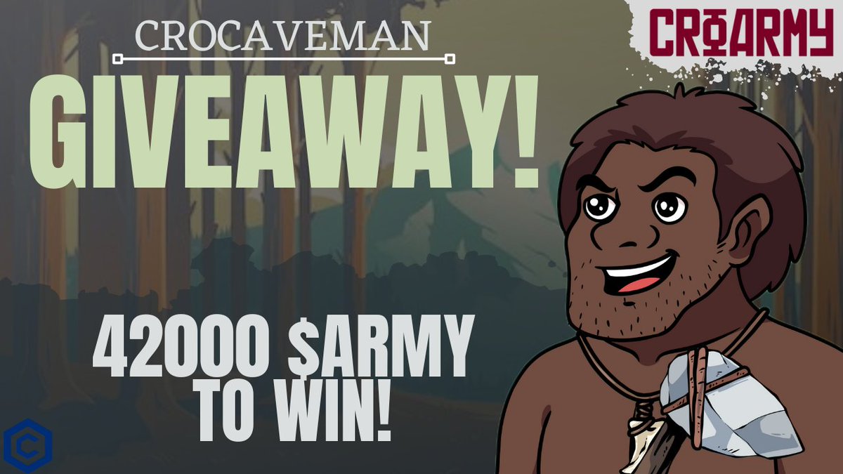 Croarmy has been our best performing asset by far!! 💰📈🤯
So to celebrate...
🔶️42000 $ARMY Giveaway!!🔶️

🔸️Like and Retweet 💚
🔸️Follow @CroCaveman + <a href="/CroArmy_eth/">CroArmy | NFT Collection | $ARMY Token</a> 🫡
🔸️Tag 3 friends! 

72h ⏳️

#CronosChain #Polygon #Arbitrum #Giveaway #crofam
#Collab <a href="/cryptocoincro/">Wizzle | CroArmy🪖</a>