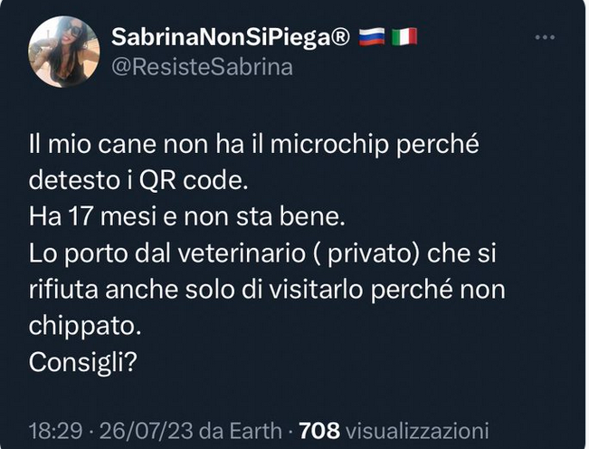 dorinileonardo's tweet photo. Ci sono pure i #noQRcode cazzarola https://t.co/DvOY6sqUWr