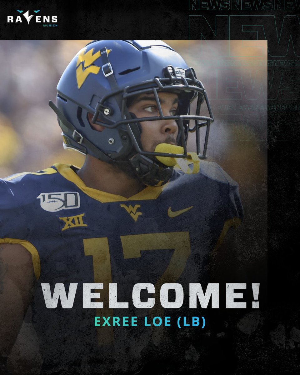 @ExreeLoe7_ is headed to Germany. The @MunichRavens announced the signing of the @WVUfootball alum. Congrats. @ProLevelAgents @BuddyWalters