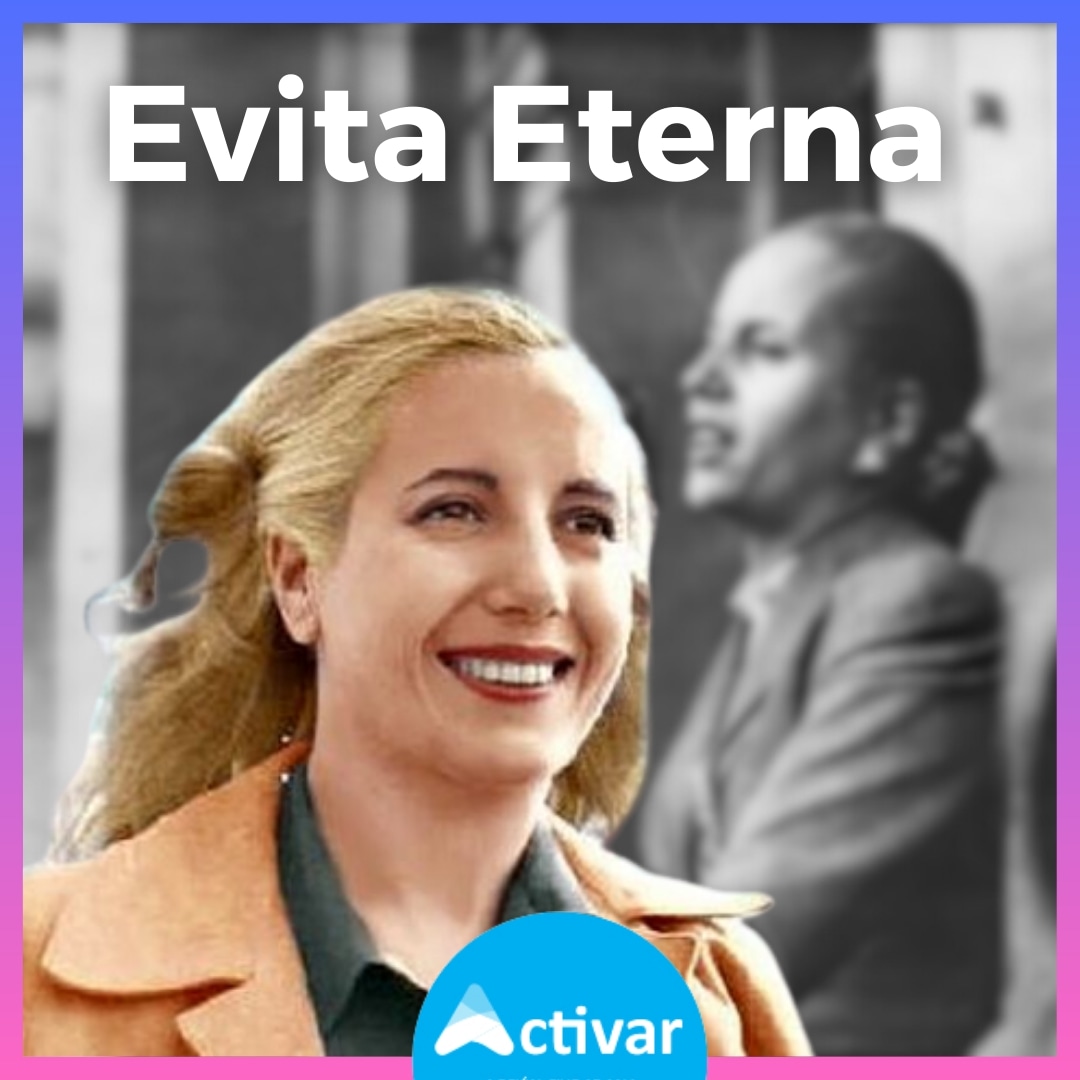 CentroActivar's tweet photo. EVITA ETERNA 🩷 

Siempre levantando la bandera de los humildes, hoy a 71 años de su muerte, su legado y amor hacia el pueblo siguen vigente. ✌🏼

#evitaeterna #evita #activar #unionporlapatria https://t.co/UWuRmP7E5V