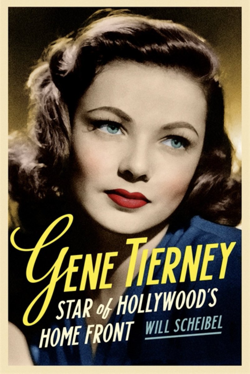 If you’re participating in the #classicfilmreading challenge this summer, my 2022 book on Gene Tierney is available from Amazon, Barnes & Noble, Apple Books, and @WSUPress. Grab your sunglasses and jump in the skiff! outofthepastblog.com/p/summer-readi…