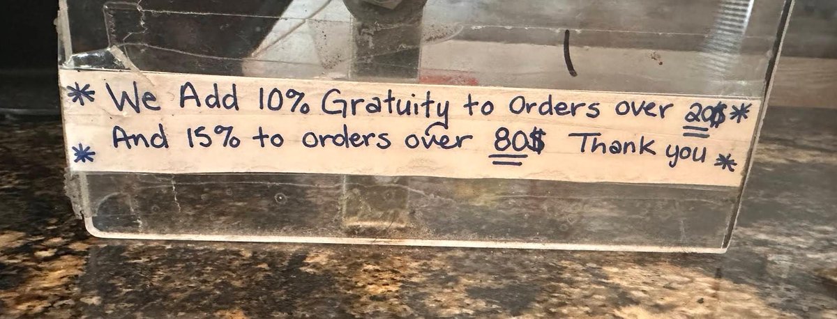 rEndTipping's tweet photo. saw this in a Mexican restaurant in Lake Tahoe, NV..... 1 person meal was about $18.... no way jose!!! https://t.co/WCyc6YcW9L https://t.co/G3AIU3RC3w