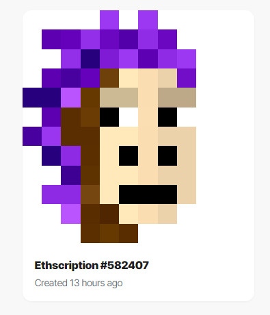 Super-clean Apes recently ethscribed (artwork's dataURI written into the calldata "memo" field of an eth transaction) - latest <a href="/ethscriptions/">Ethscriptions</a> here: ethscriptions.com/0x85aa289721df…
Ethscribe for 0.0069 ETH @ IndelibleApes.com