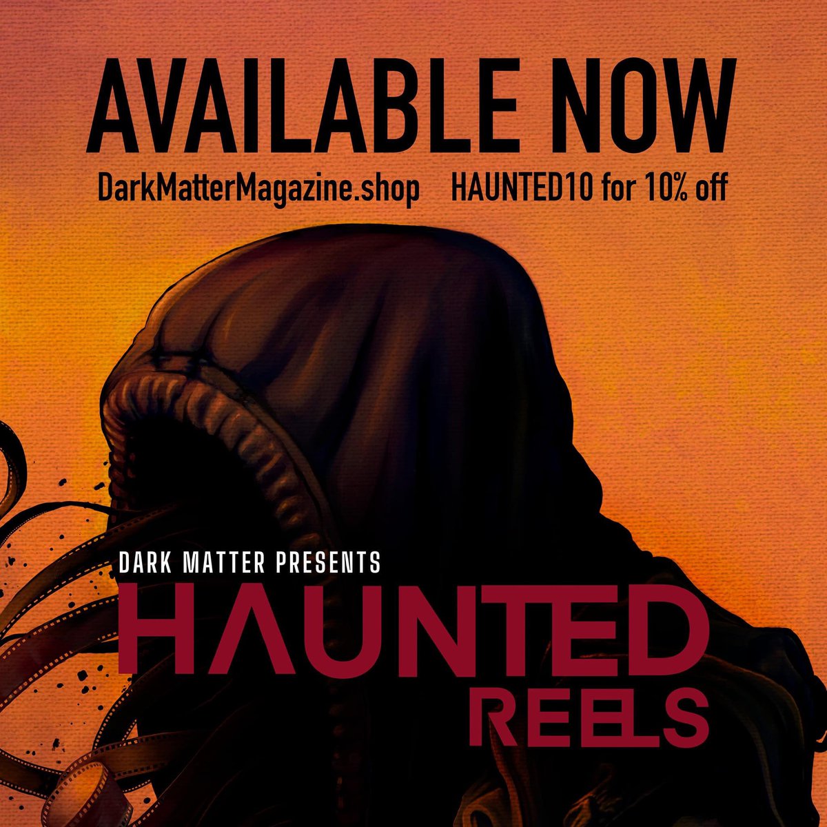Haunted Reels is out NOW! I’m honored to be one of the authors in this awesome collection and super proud of my weird sci-fi horror tale. Get on it!