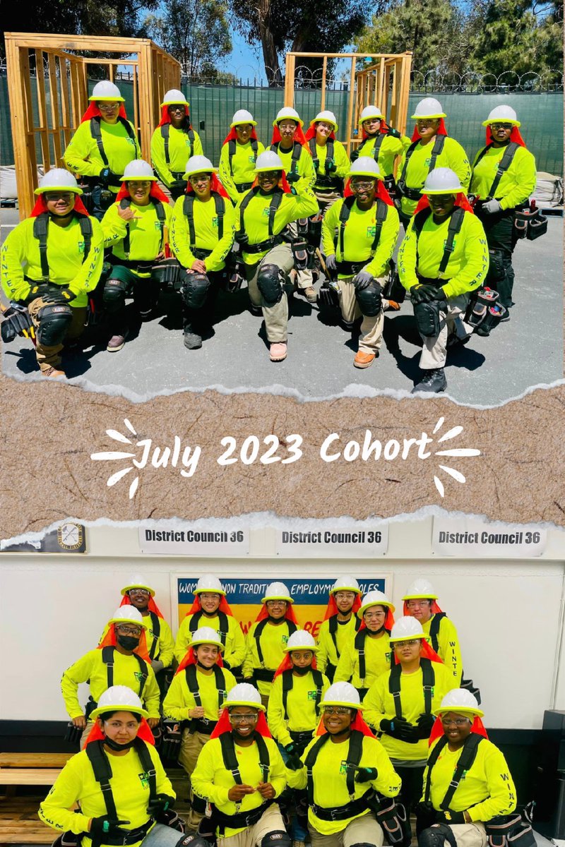 These magnificent women are on their way to become #Union sisters in #apprenticeship. Check out #ApprenticeshipReadiness training <a href="/winterwomen1996/">WINTER</a> and start earning $$$ with respect and dignity on the job! @NABTU_TWBN #SheBuildsLA #SheBuildsOC #SheBuildsCA