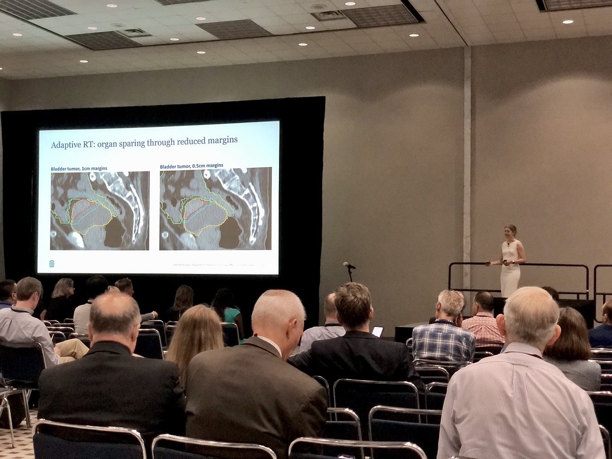Outstanding talk by @jenpursley_phd on adaptive radiotherapy during the presidential forum of #AAPM2023