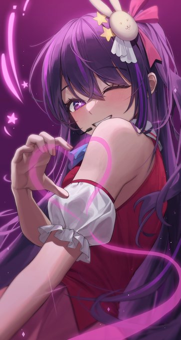 「アイドル 紫髪」のTwitter画像/イラスト(新着)｜3ページ目