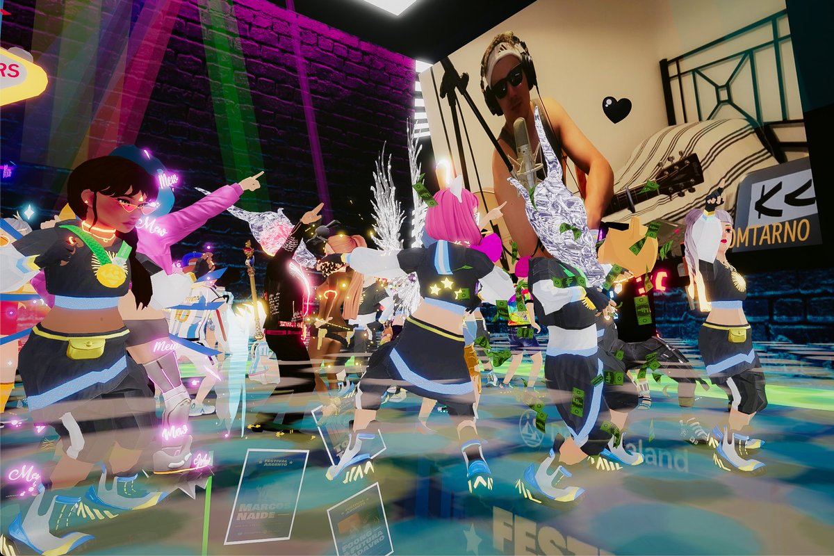 thanks to everyone that came to celebrate ‘FESTIVAL ARGENTO’ 🇦🇷🇦🇷🇦🇷 last week!  Vol II wen <a href="/DCL_Argentina/">Decentraland Argentina</a> <a href="/DCL_Brasil/">DecentralandBrasil</a>