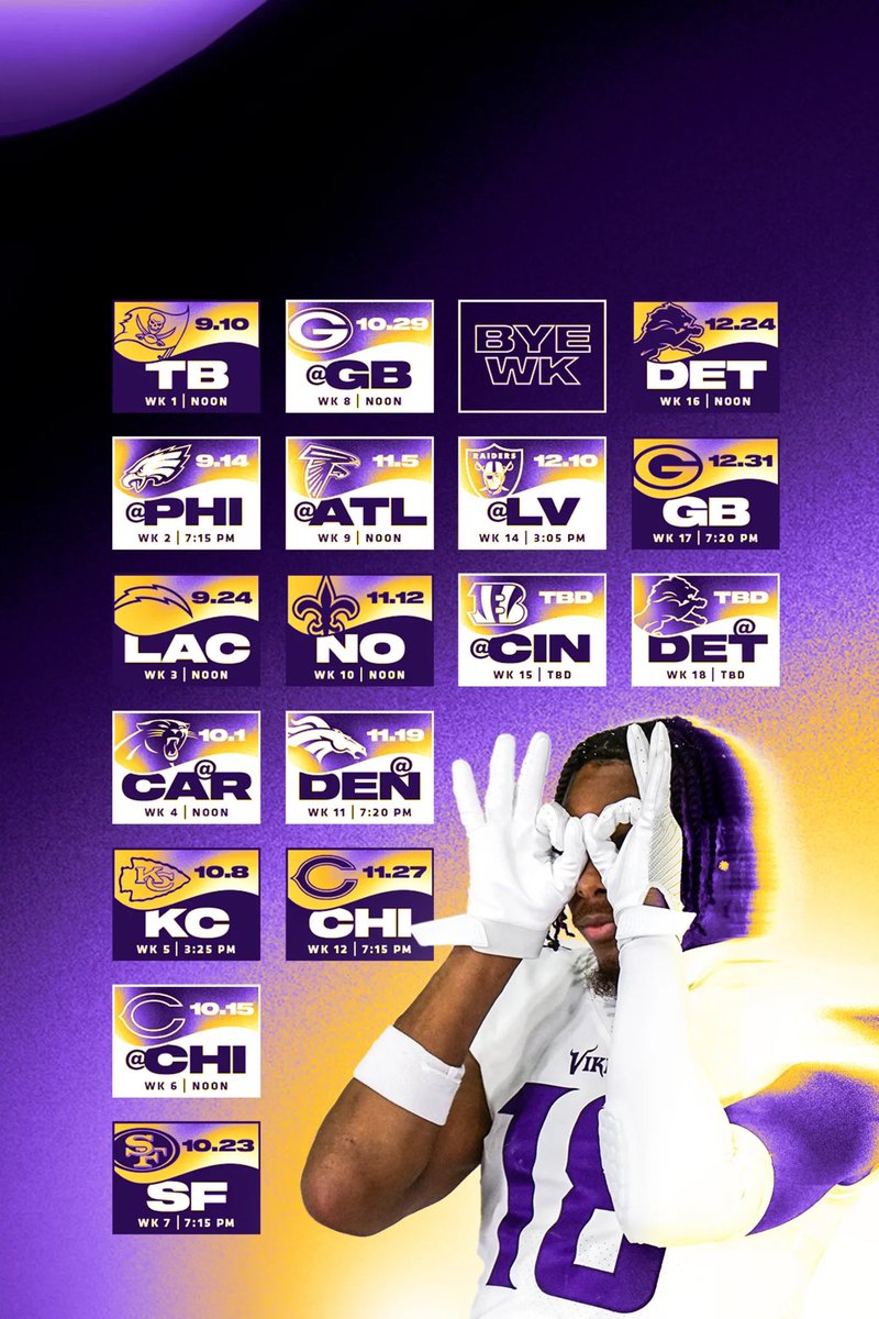 【共有用】
NFC北スケジュール
 #NFL各地区スペース大会