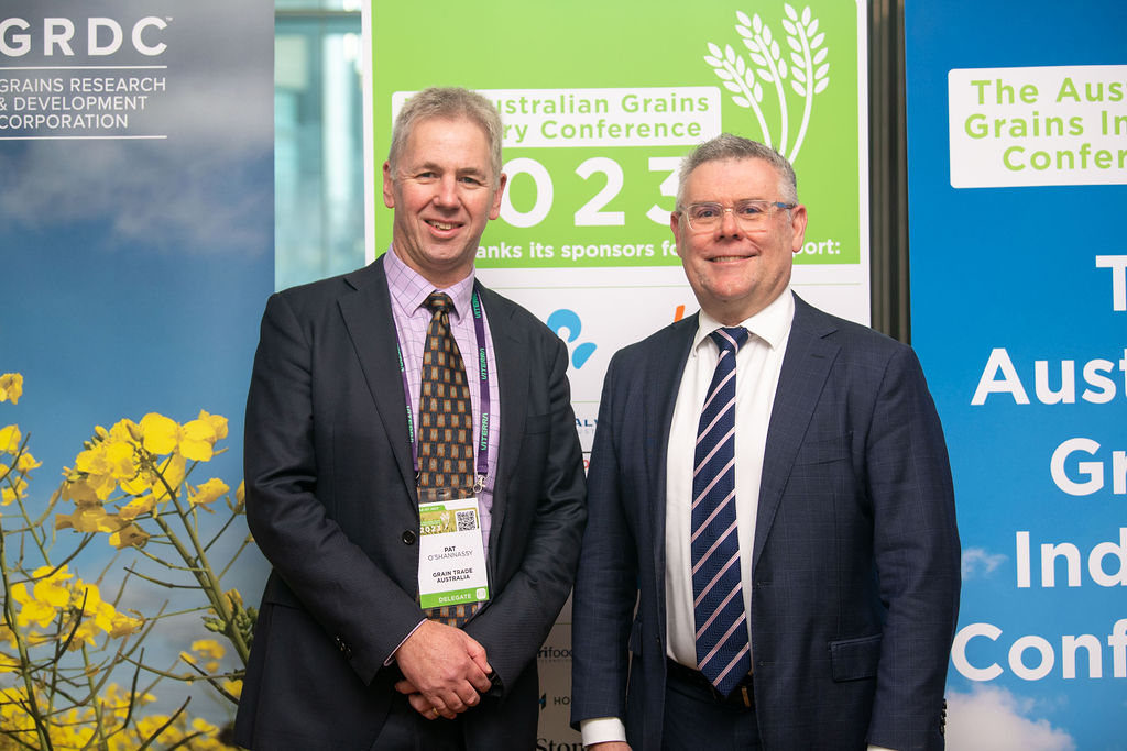 Was an honor to have Minister Murray Watt open AGIC 2023 Conference yesterday. Productive day and great outcomes to follow. #AGIC2023 #GRAINS #grainsindustry