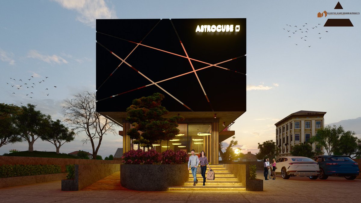 westsideking_'s tweet image. PROJECT ASTROCUBE: An architectural piece curated out of the desire to encapsulate the need for a space that comprises a restaurant and a bar/lounge area. 
What do you think about it? Share your thoughts 😊🙏🏽 #commercialdevelopment #restaurant #loungeandbar #architecturaldesign