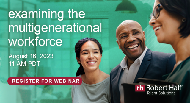 Mel_Linn's tweet photo. Close the generation gap with @roberthalf’s FREE webinar on managing today’s multigenerational workforce. https://t.co/m608XPgFne https://t.co/EDmJ0rhsgl