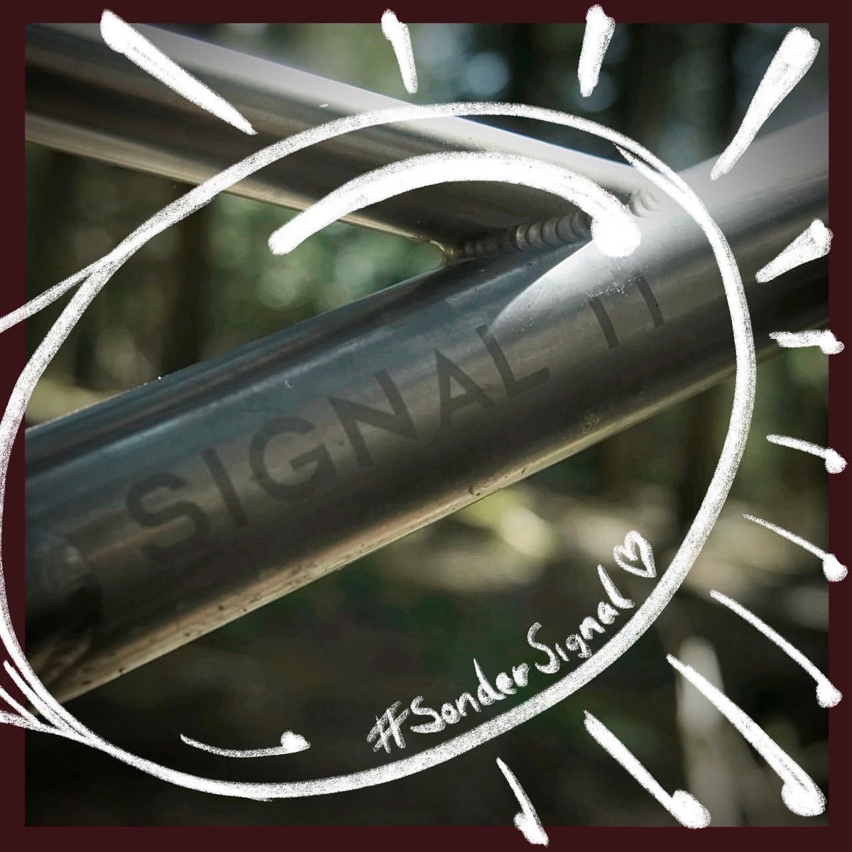 mtbbikepacker's tweet image. Summer Time Trail days, when you can go out dawn till dusk and chill for a snack along the way and gaze upon the sparkly steed that takes you away from it all.
Look out for the new short film dropping soon…

#alpkit #sonderbikes #sondersignal #hardtail #fujixseries #titaniumbike