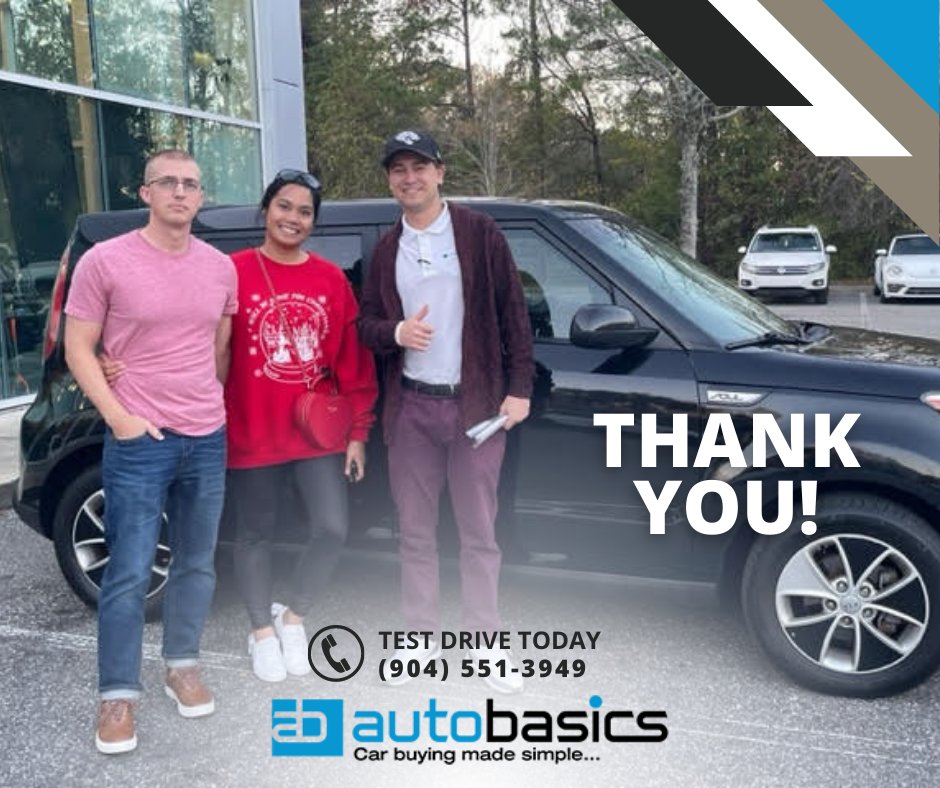 autobasics's tweet image. 🙏🎉 Many thanks for your purchase from Autobasics! We&apos;re grateful for your trust and confidence. Enjoy every moment on the road ahead! 🚙💨

Shop For Yours at 👉 p1.tt/3GW8djX

#autobasics #newcar #thankyou #cardealership #jacksonvillefl