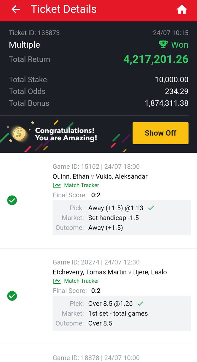 Most Wanted Punter (@njpredicts) on Twitter photo Thank you <a href="/Ekitipikin/">Mayor Of Ekiti</a>
This one loud for me ajee
Make una drop aza for giveaway
Na tomorrow I go credit ๐
Make money breath small na Thank you <a href="/Ekitipikin/">Mayor Of Ekiti</a>
This one loud for me ajee
Make una drop aza for giveaway
Na tomorrow I go credit ๐
Make money breath small na